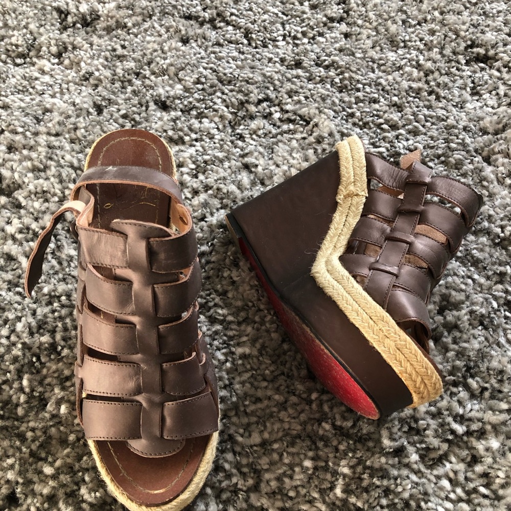 Christian Louboutin wedges